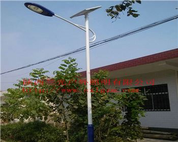 寧夏太陽能路燈案例-寶雞扶風(fēng)縣