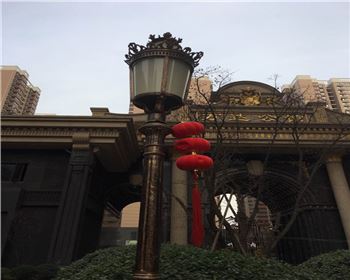 甘肅小區(qū)太陽能路燈-西安萬達公館