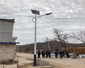 青海咸陽旬邑鄉(xiāng)村道路太陽能路燈
